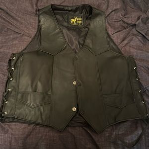 Vintage Harley Davidson vest